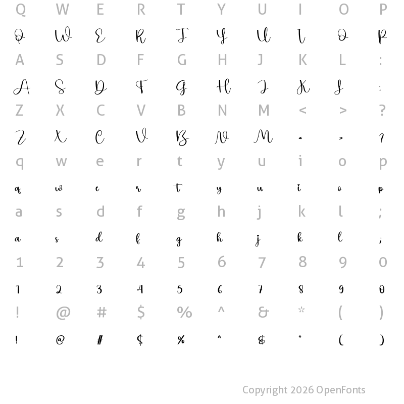 Character Map of Advice Regular