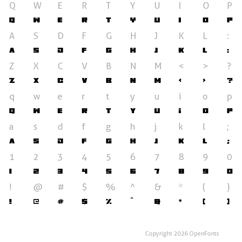 Character Map of Antimatter Regular