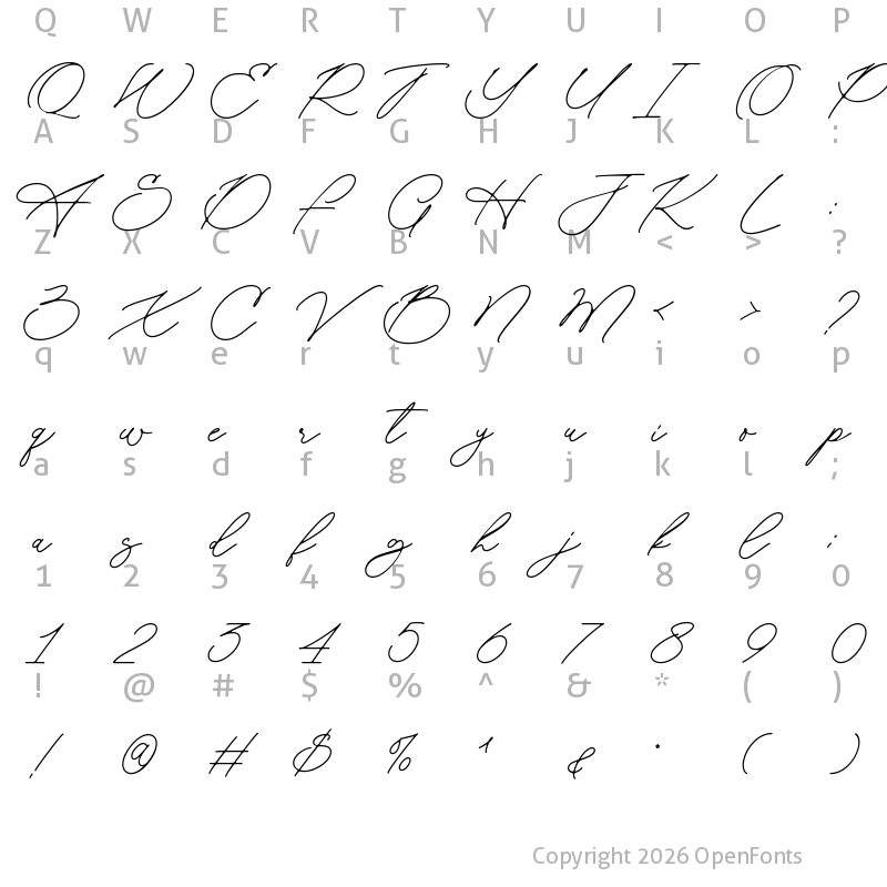 Character Map of Aomine Regular