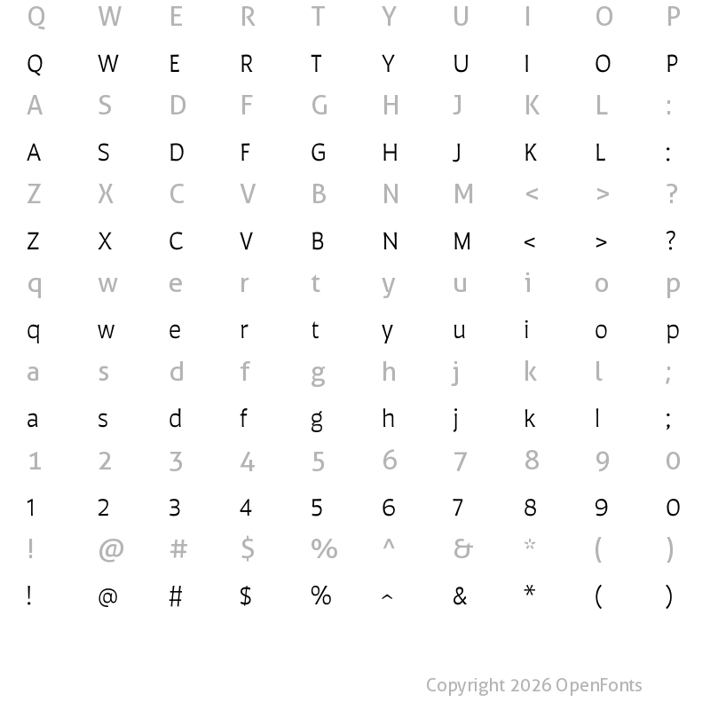 Character Map of Auster Book