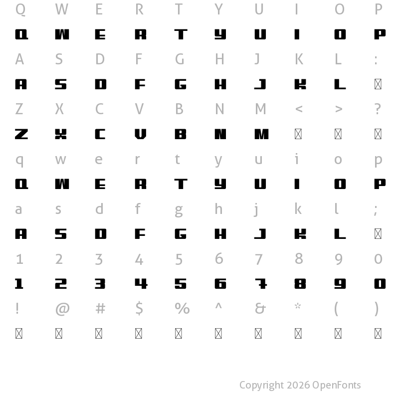 Character Map of Benn FREE