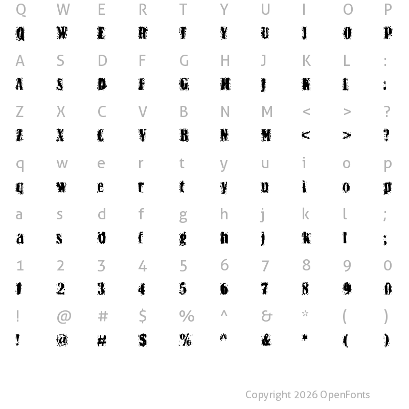 Character Map of BN-Yiftach Rough Heavy