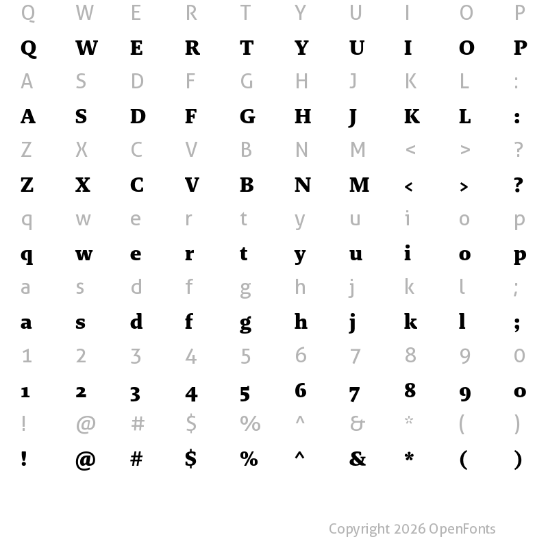 Character Map of Brando Black