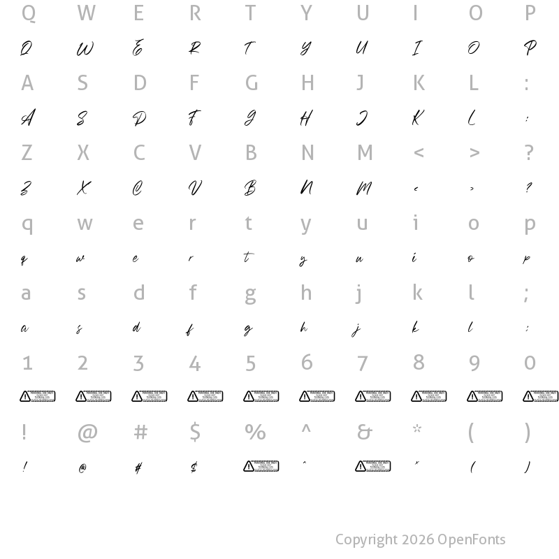Character Map of Bronskiy Regular