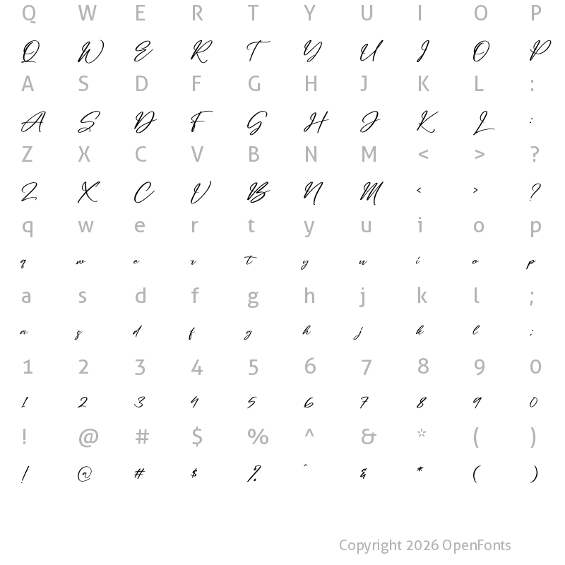 Character Map of Busterdam Hunter Regular