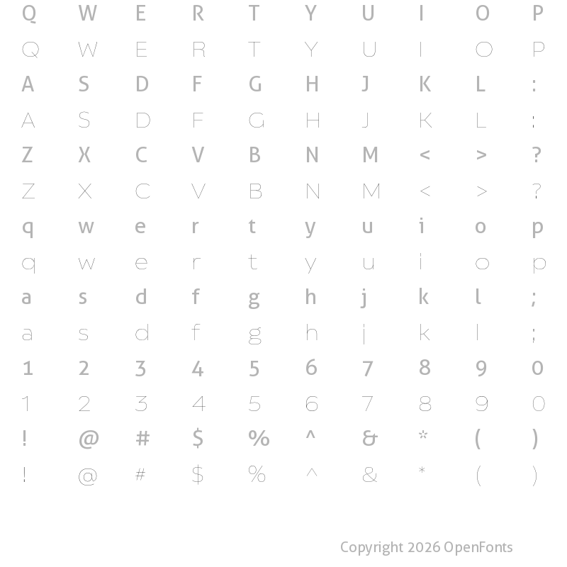 Character Map of Catalpa Hairline