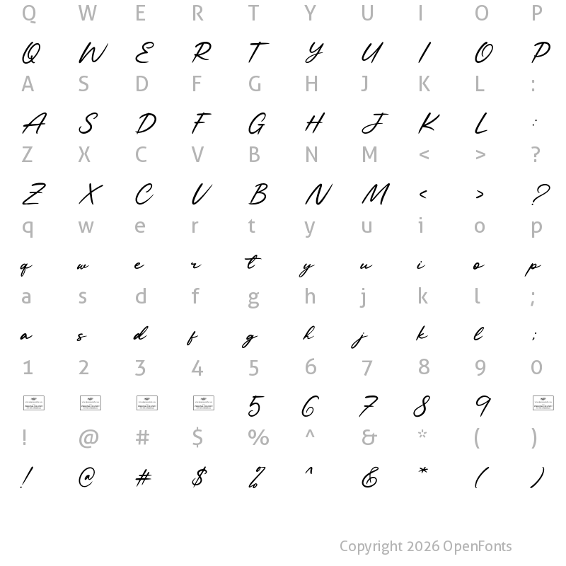 Character Map of Challing Regular