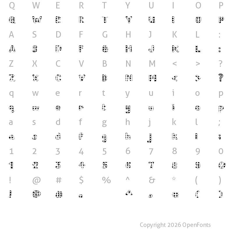 Character Map of Children in Need Medium