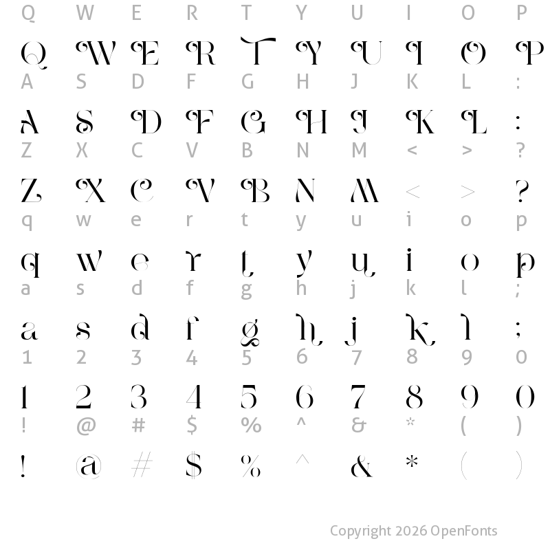 Character Map of Citation Regular