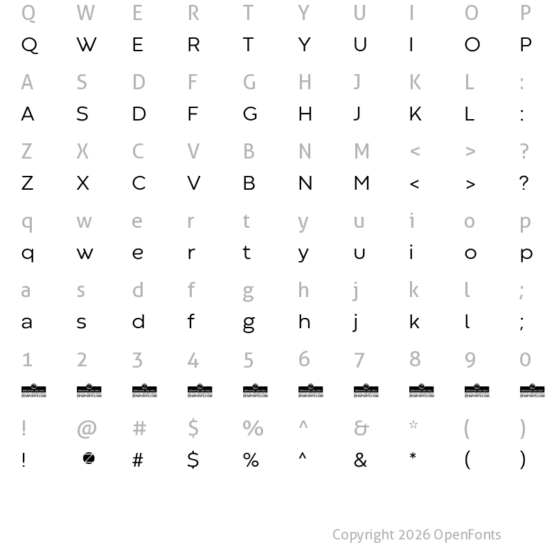 Character Map of Codec Warm Trial News