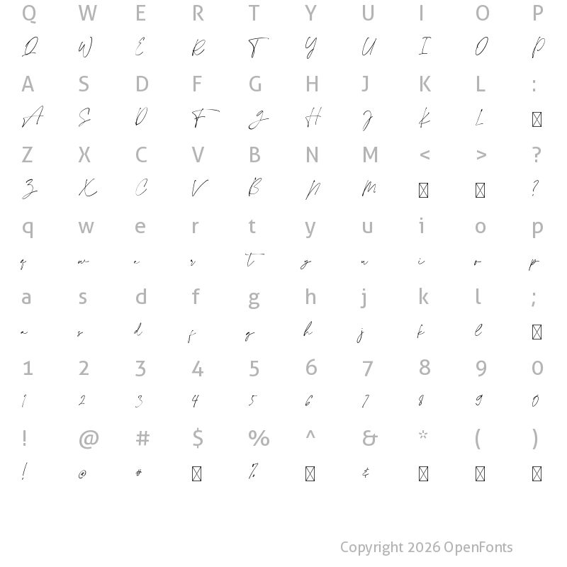 Character Map of CollectionFree Regular