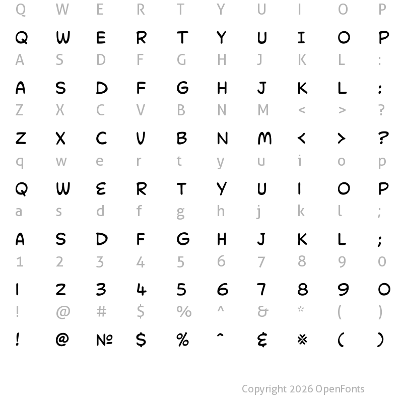 Character Map of Collector Comic Regular