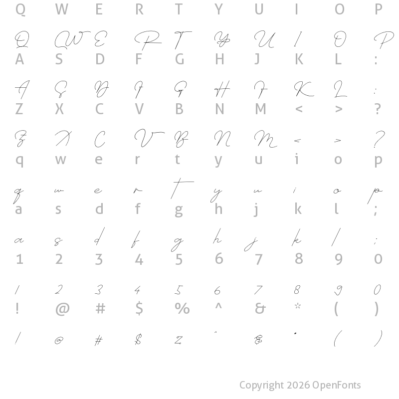 Character Map of Collier Repstein Regular