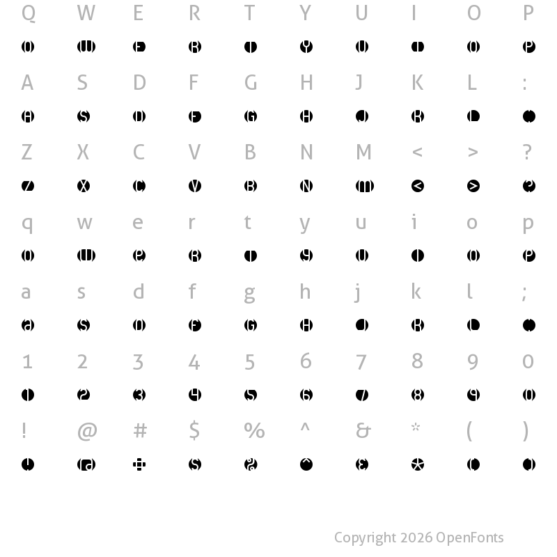 Character Map of DB Layer 2 BRK Normal