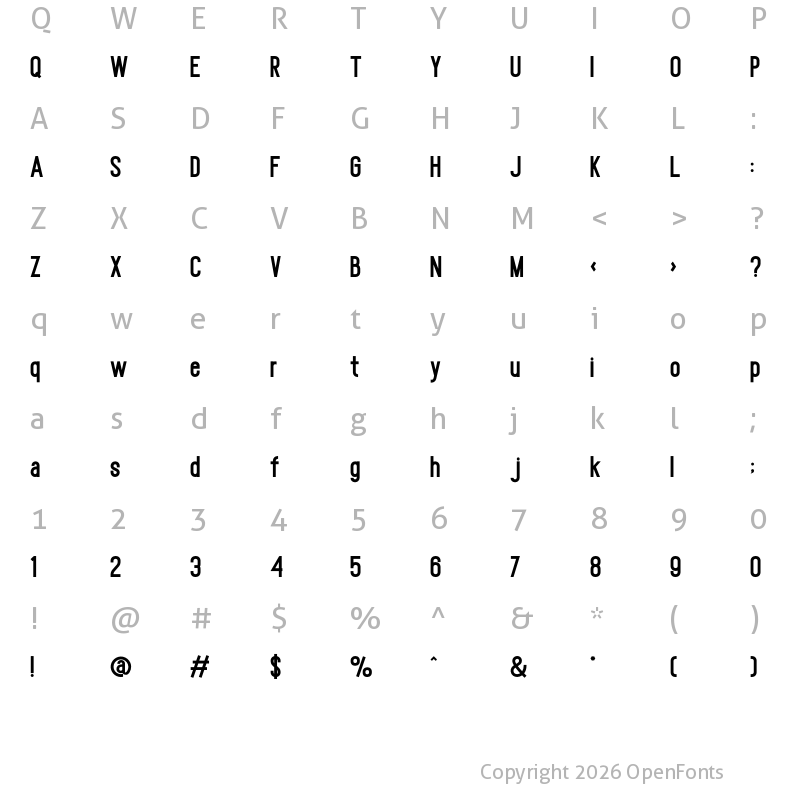 Character Map of DikaDes3FINISH Clean2