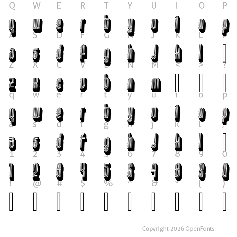 Character Map of disco 3 fenotype