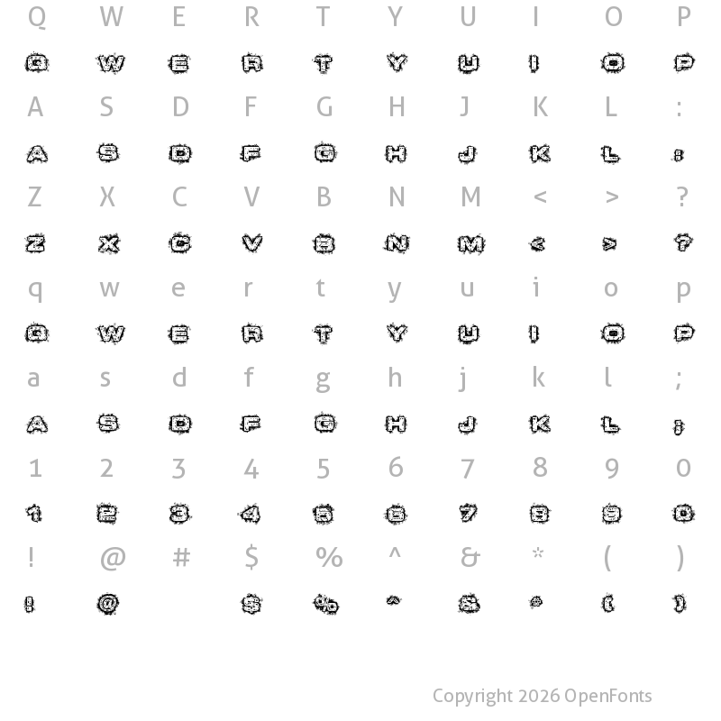Character Map of Dystopian Future Regular