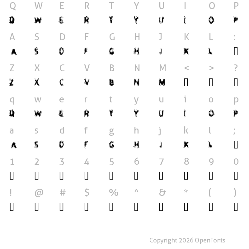 Character Map of Entropy Regular