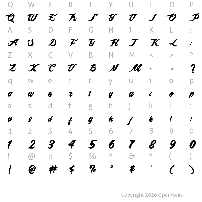 Character Map of Epidemik Regular