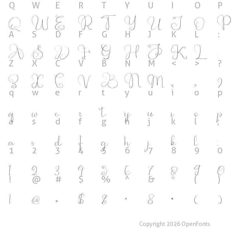 Character Map of FANTA AHDYA CANDEN