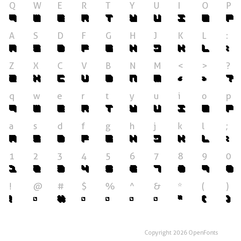 Character Map of FD Necromancer Medium