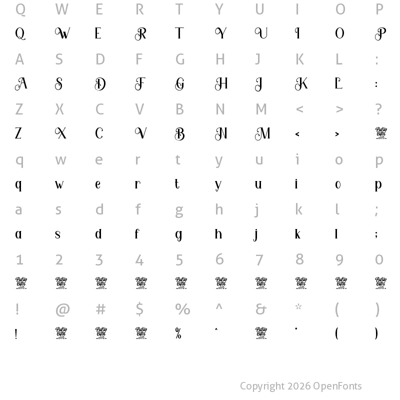 Character Map of Feldberg Regular