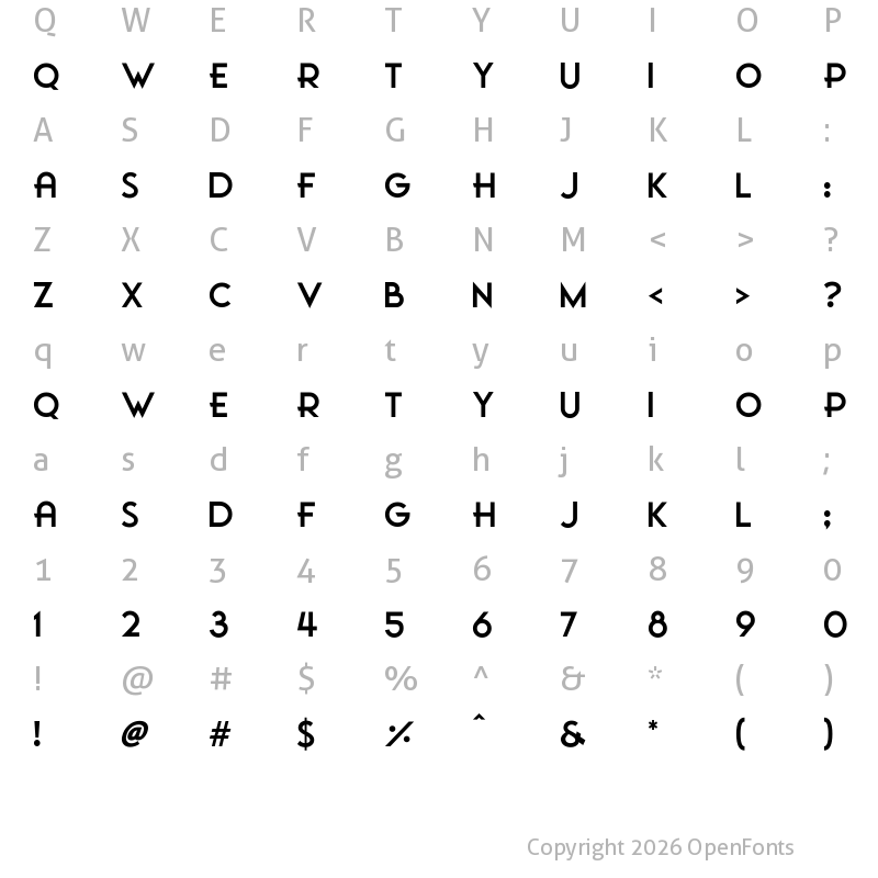 Character Map of Film Noir Adventure Regular