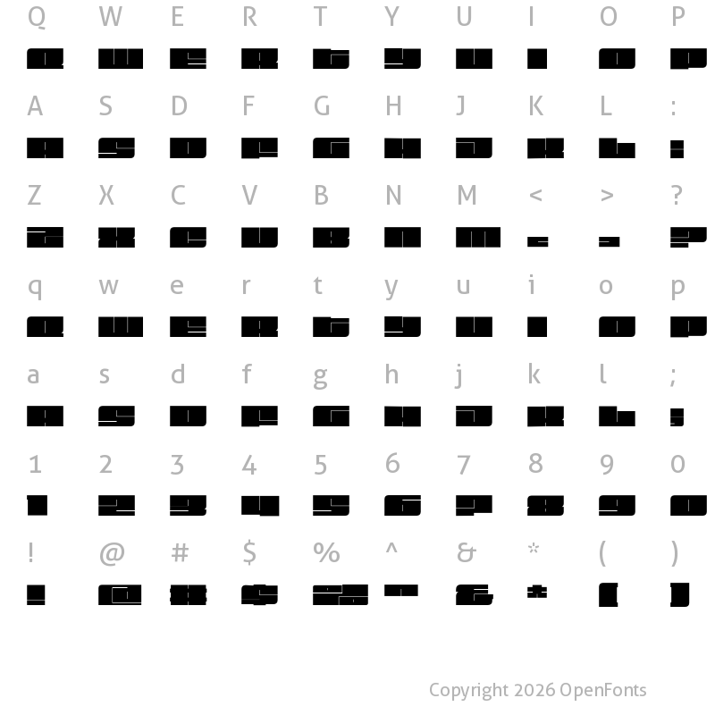 Character Map of Fit Devanagari Extended