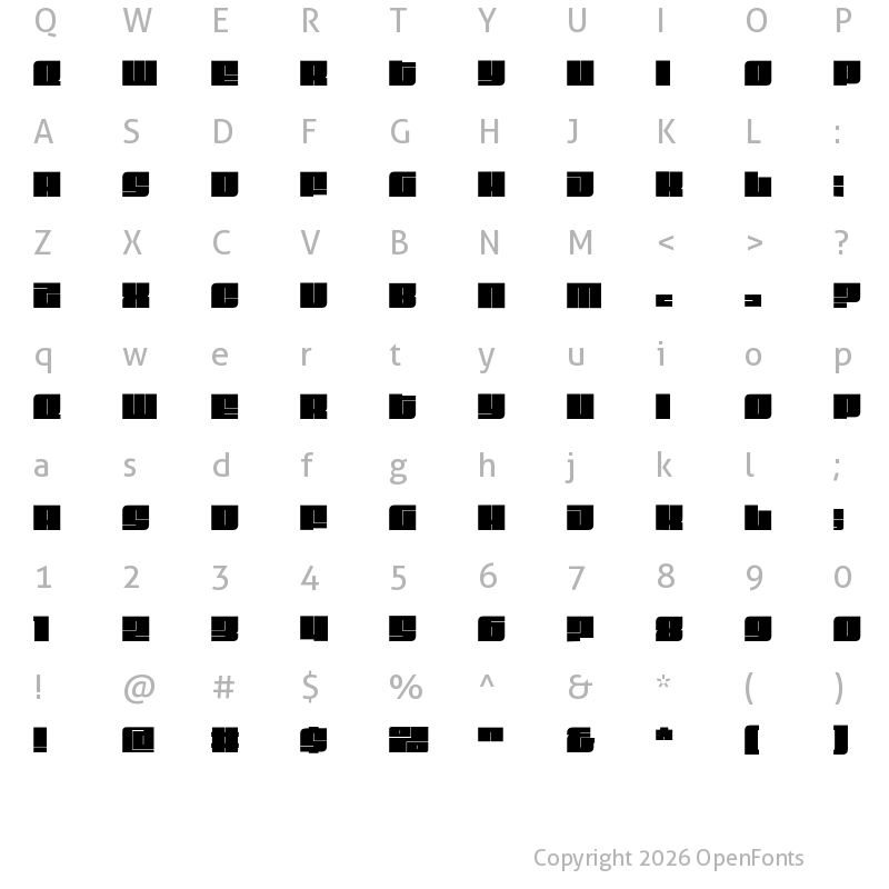 Character Map of Fit Devanagari Extra Wide