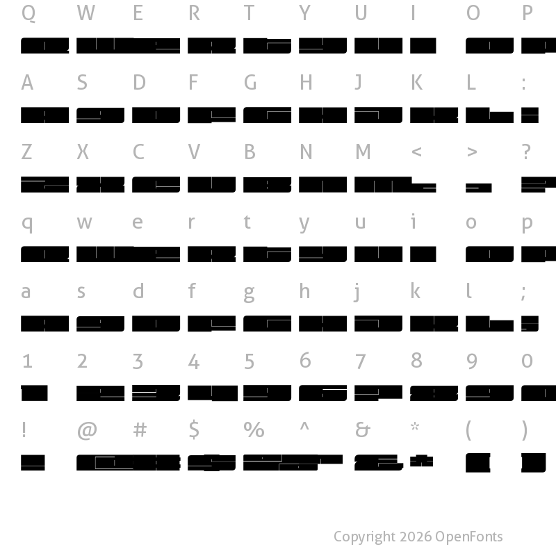 Character Map of Fit Devanagari Ultra Extended