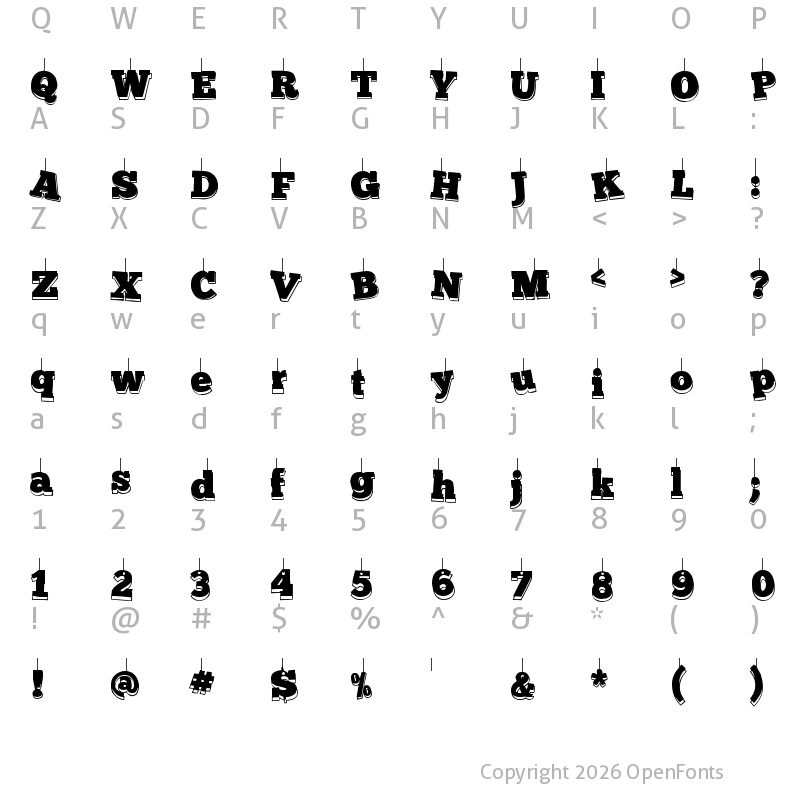 Character Map of Fotokerstkaart Regular