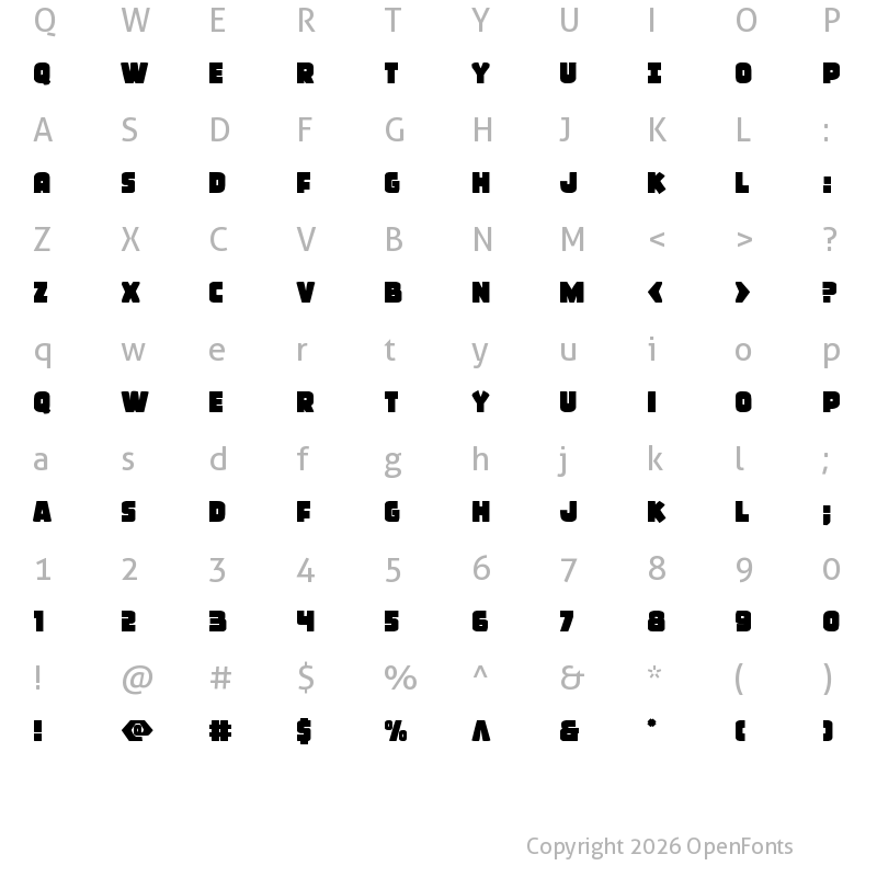 Character Map of Frost Giant Regular