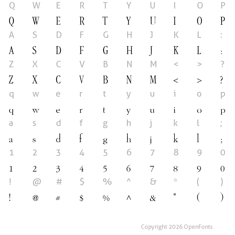 Character Map of Gar-A-MondTall Antique