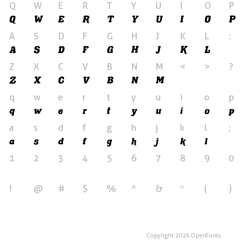 Character Map of Gecko Lunch Gecko Lunch