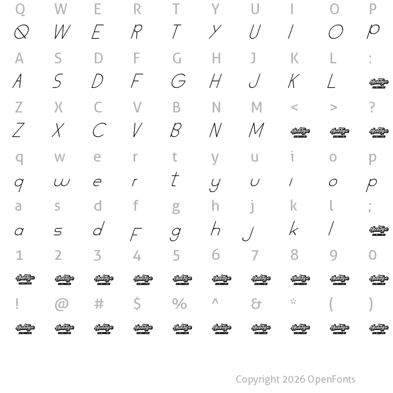Character Map of George Sight Outline