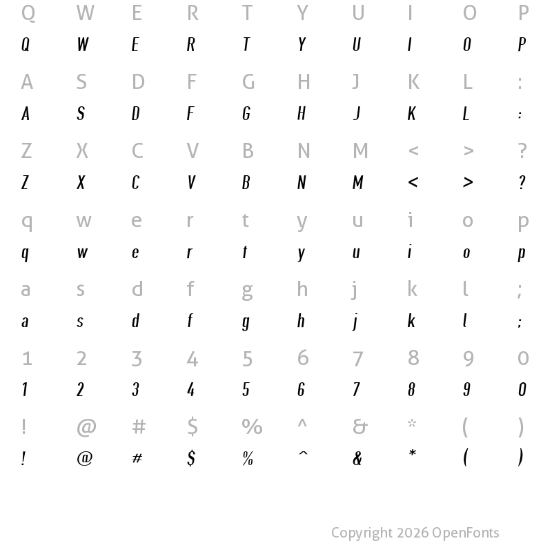 Character Map of Give A Hoot DPObl