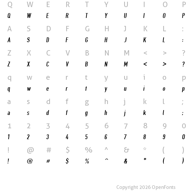 Character Map of Give A Hoot Obl
