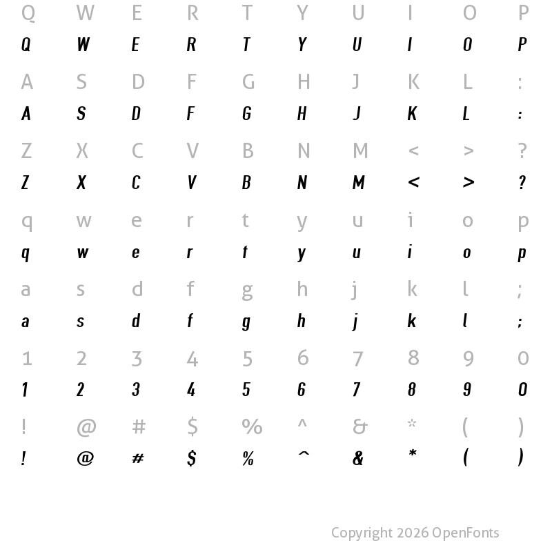Character Map of Give A Hoot SbdExtObl