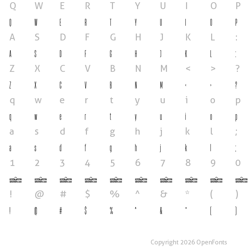 Character Map of Heading Now Trial 13 Book