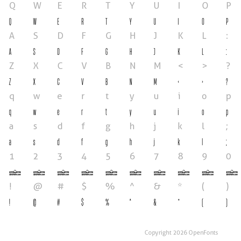 Character Map of Heading Now Trial 23 Book