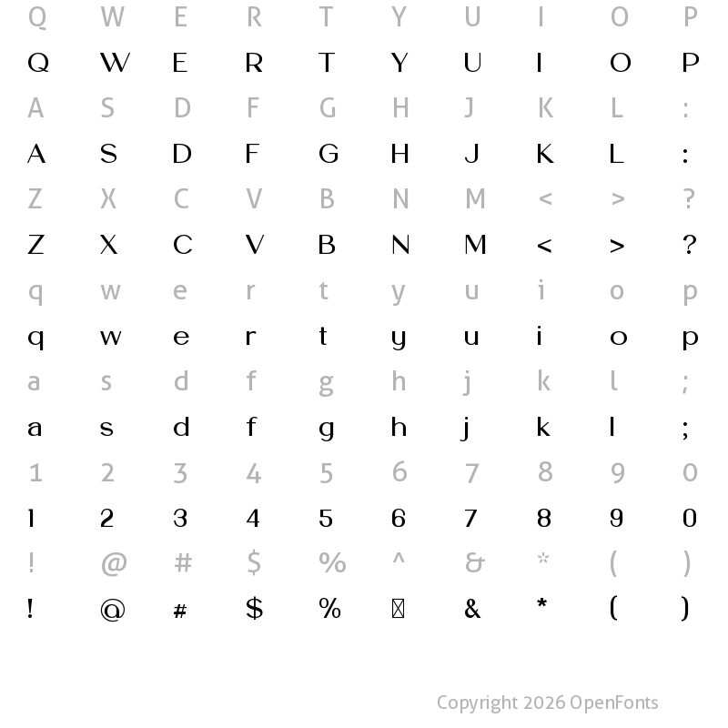 Character Map of HeadstockSans Bold