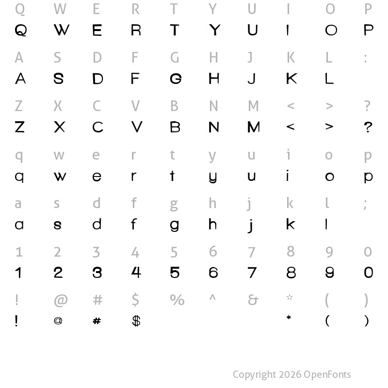 Character Map of Hello Seattle Hello Seattle