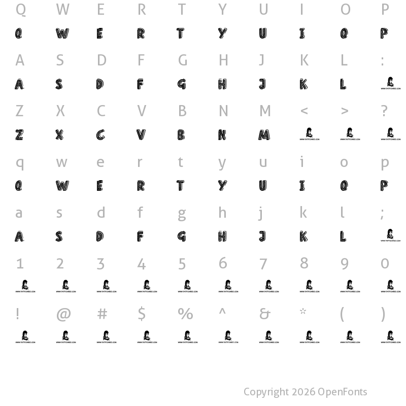 Character Map of Home School Regular