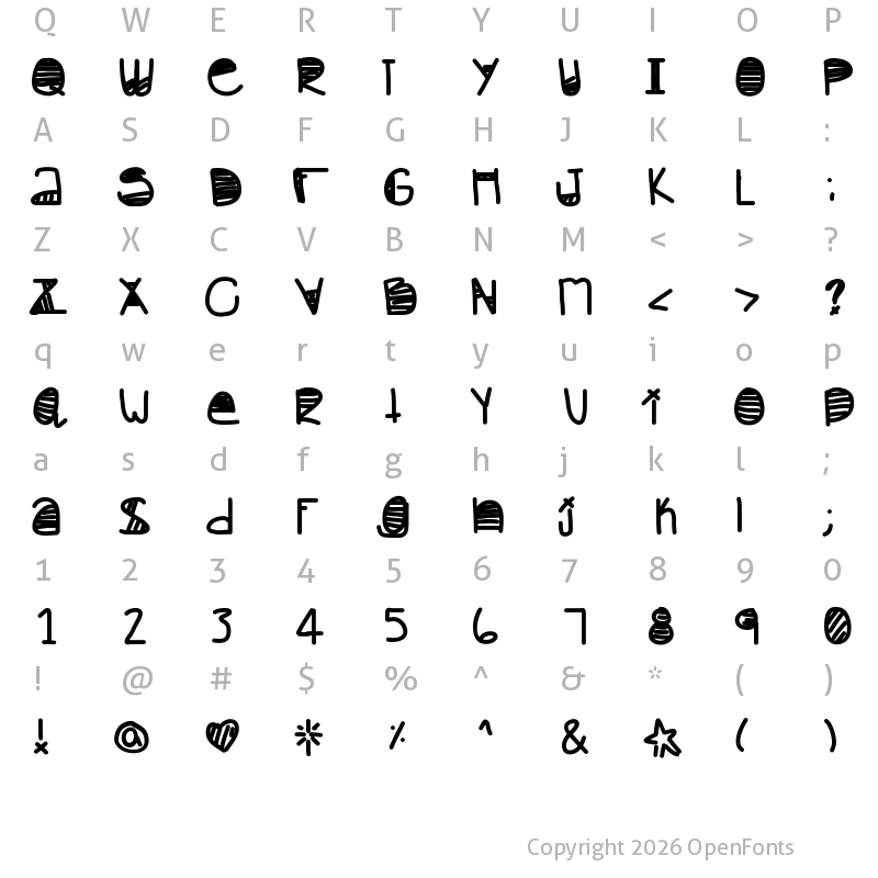 Character Map of InTheMorming Medium