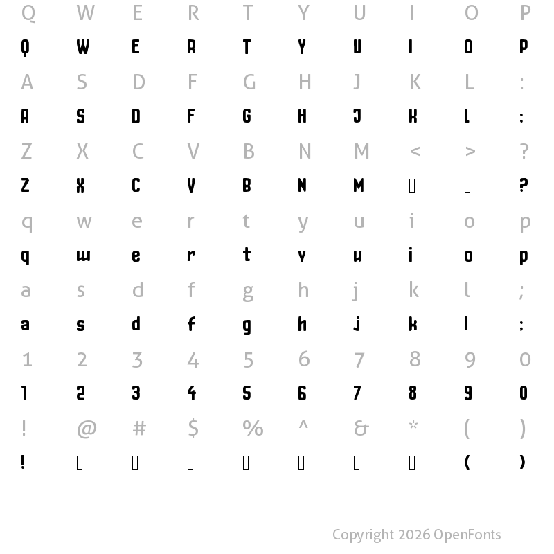 Character Map of JazzyRabbit book