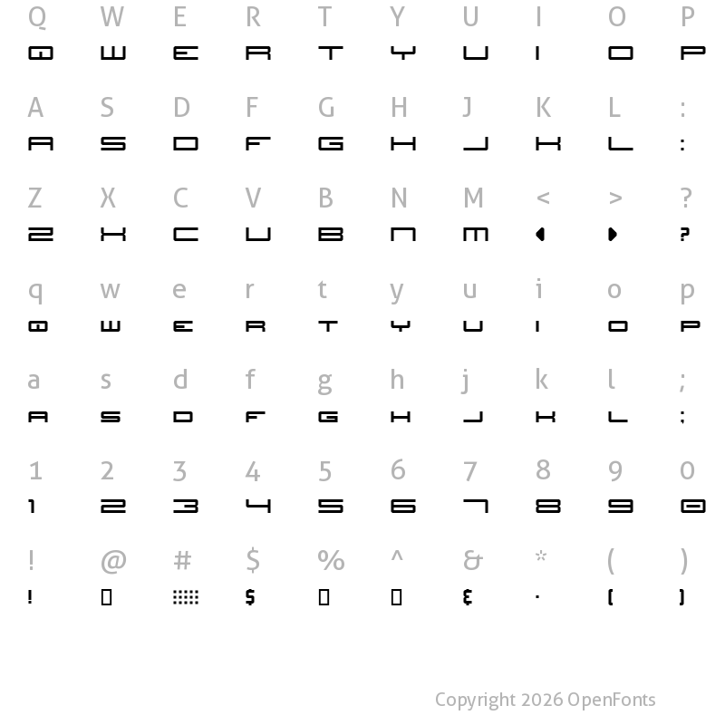 Character Map of JH_TITLES Nominal