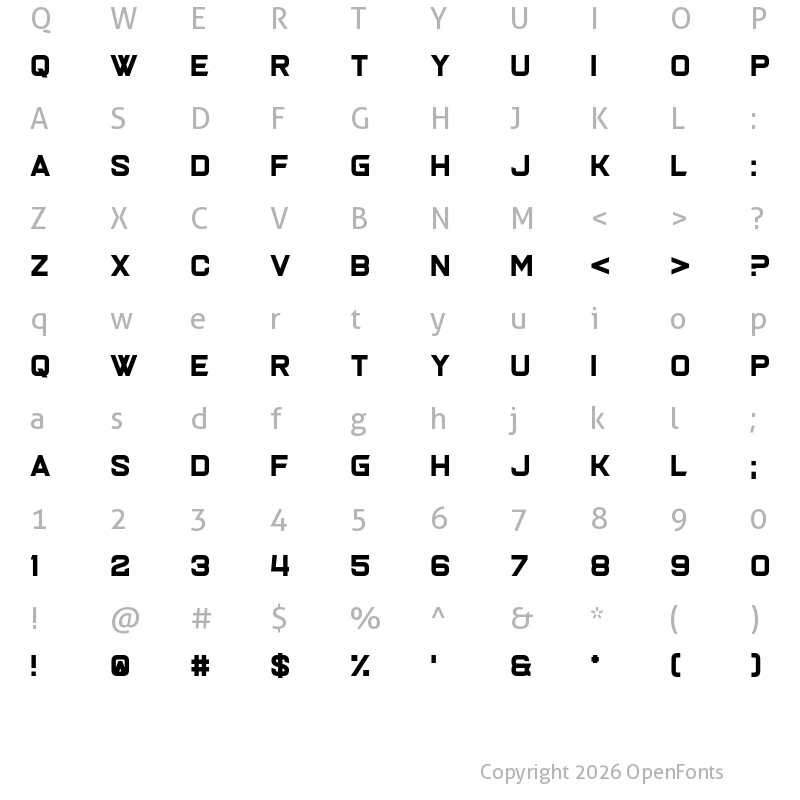 Character Map of Joy Multiplication Regular