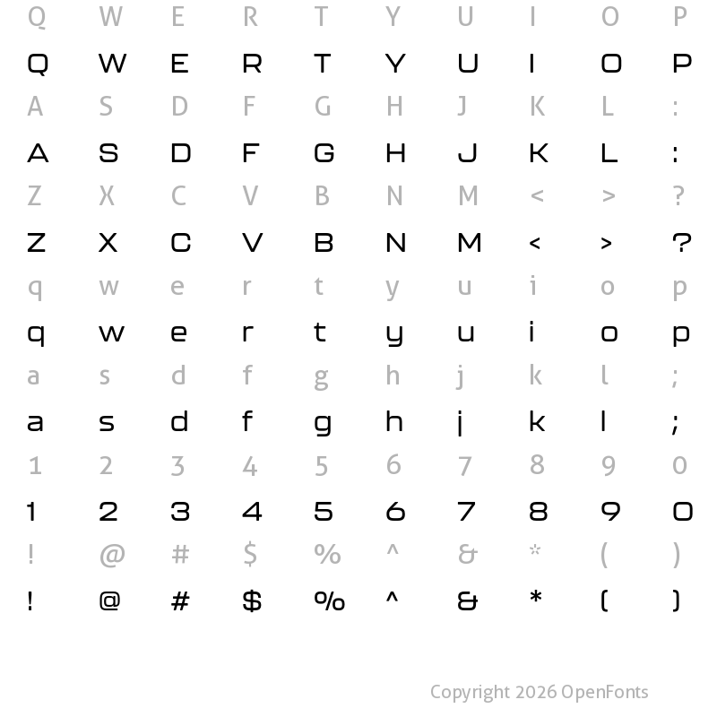 Character Map of Kallisto Medium