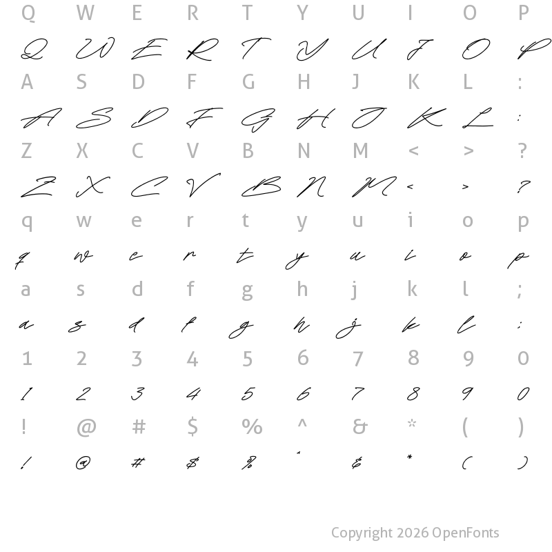 Character Map of Kasttelin Polimeka Regular