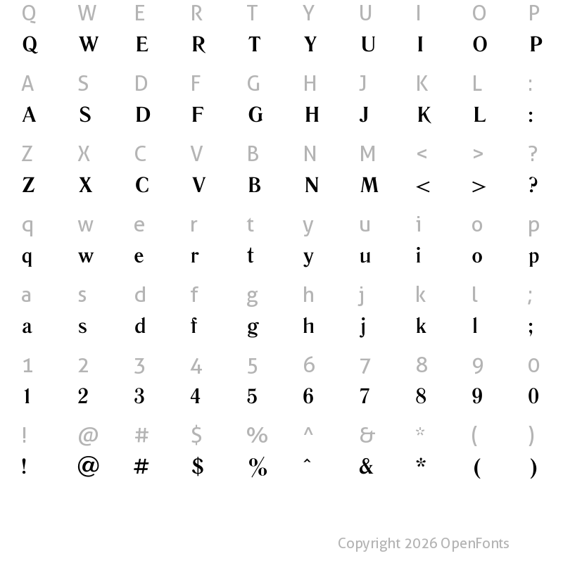 Character Map of Literaturnaya Book Book
